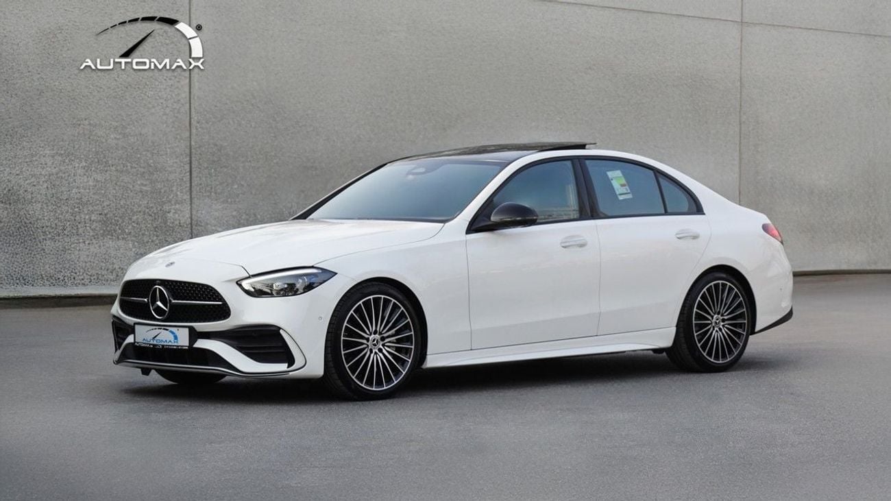 مرسيدس بنز C 200 AMG Premium Plus EQ Boost 1.5T RWD GCC 2026 With 2 Years Unlimited Mileage Warranty At Official Deal