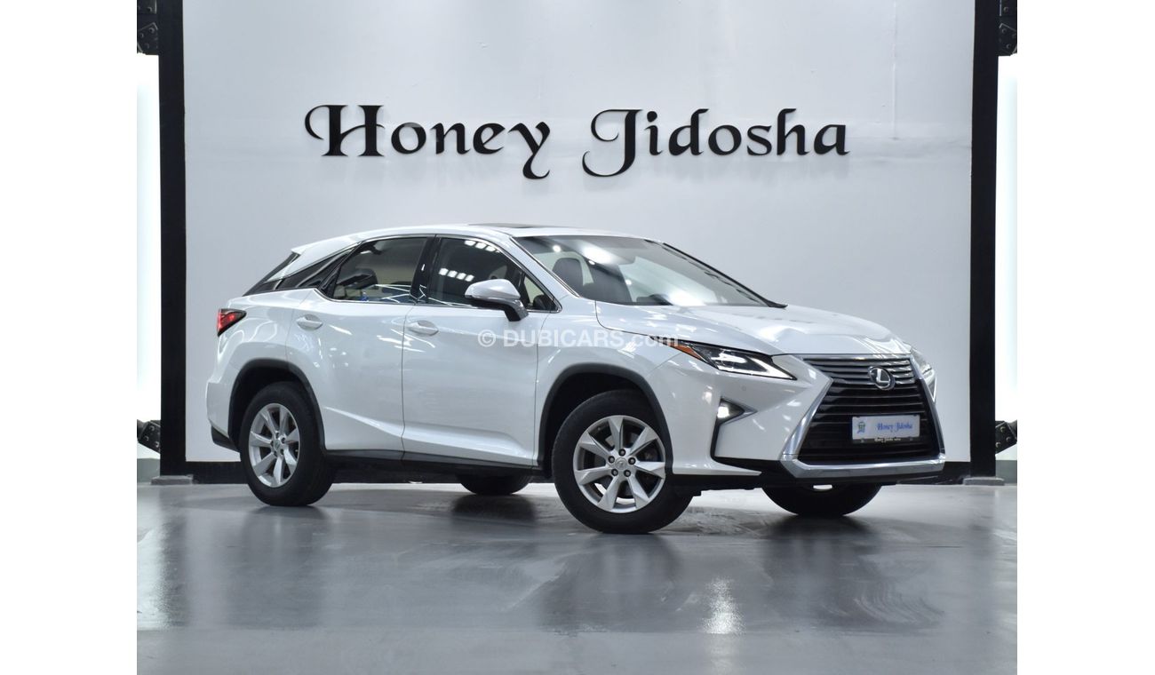 لكزس RX 350 EXCELLENT DEAL for our Lexus RX350 ( 2017 Model ) in White Color GCC Specs