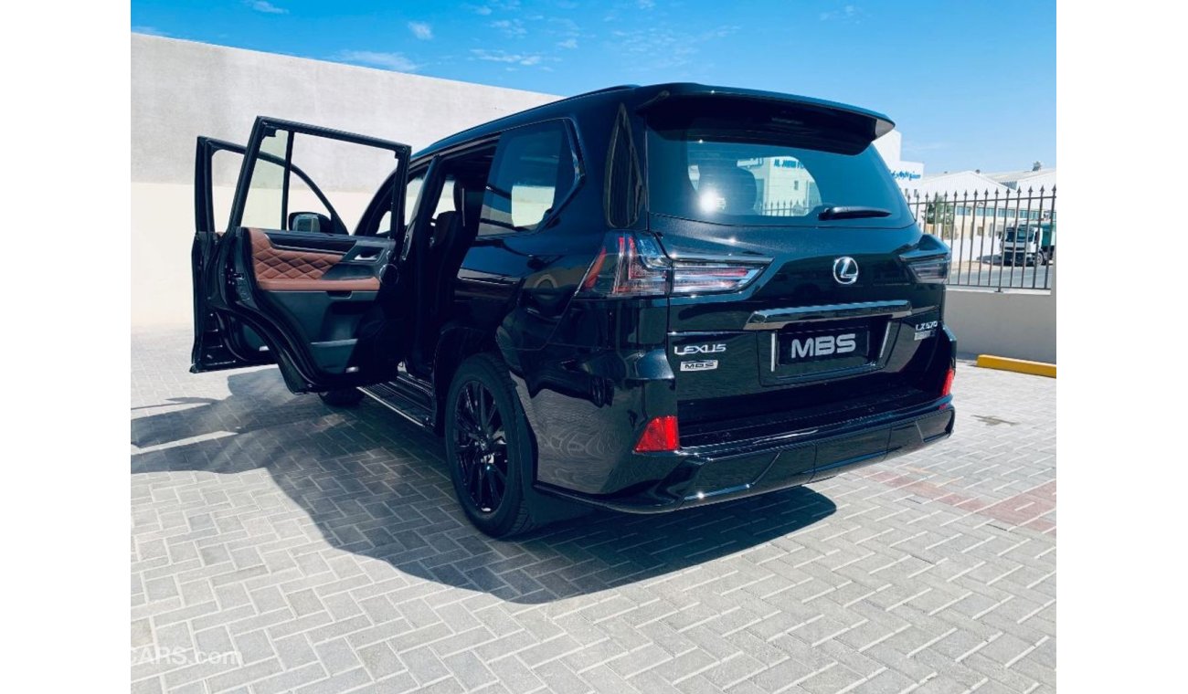 لكزس LX 570 Black Edition 5.7L Petrol with MBS Autobiography Massage Seat