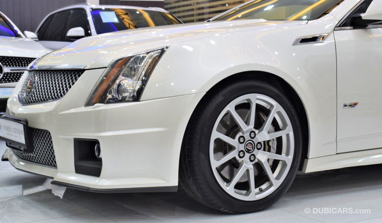 Cadillac CTS EXCELLENT DEAL for our Cadillac CTS V-Series ( 2011 Model! ) in White Color! American Specs