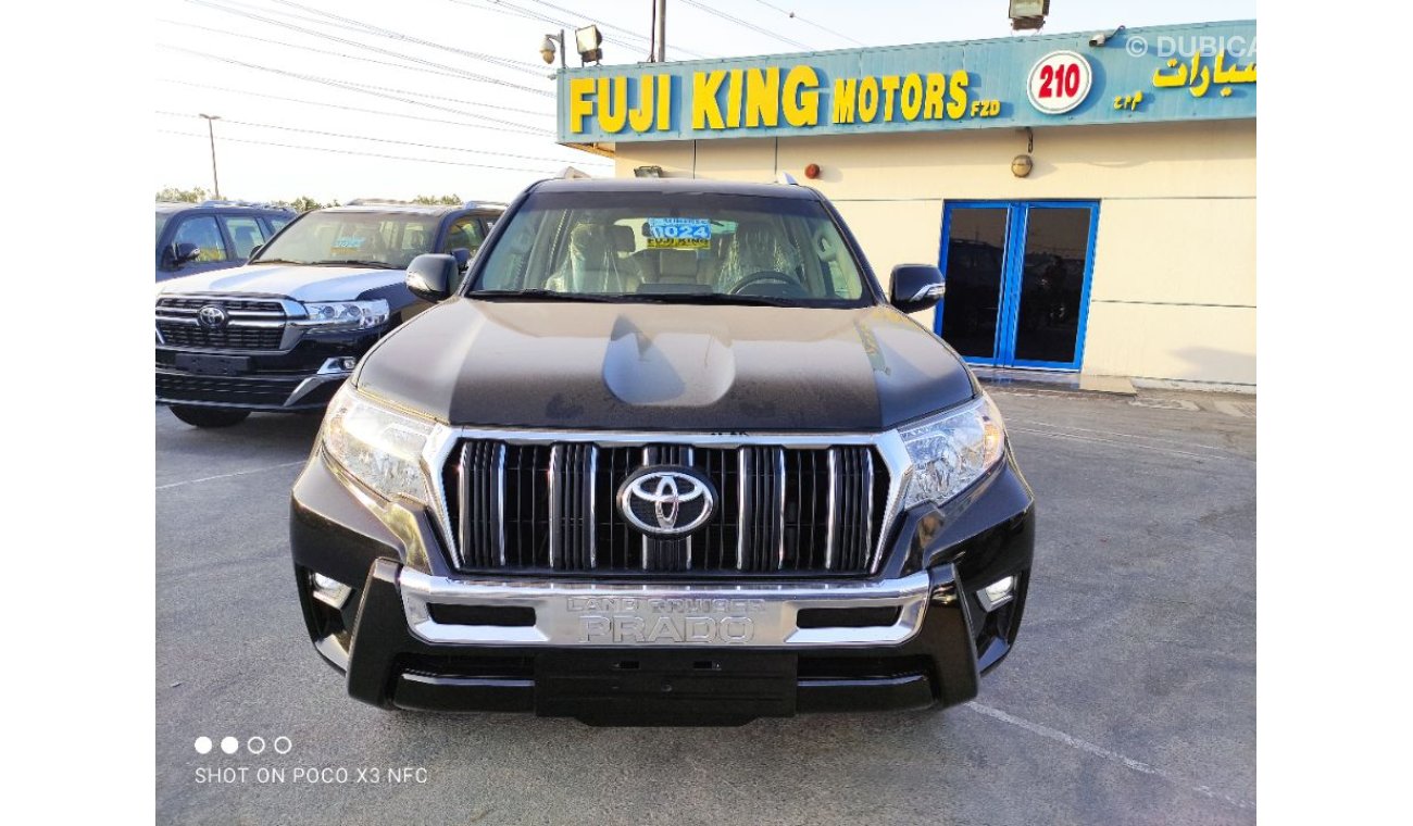 تويوتا برادو Full option 2019 Sunroof Leather seats, DVD Camera (Also register in Dubai)