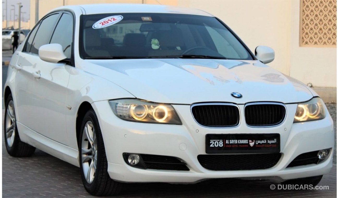 BMW 316i BMW 316i 2012 GCC 1600 in excellent condition without accidents, very clean from inside and outside