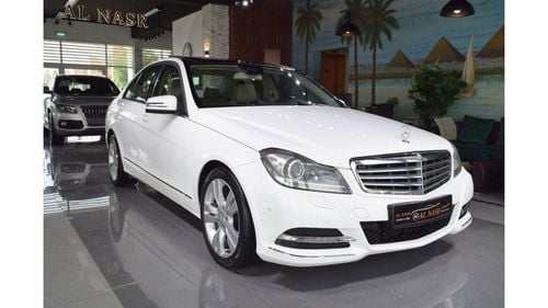 Mercedes-Benz C 200 100% Not Flooded | Std | C 200 | GCC Specs| Single Owner | Excellent Condition | Accident Free |