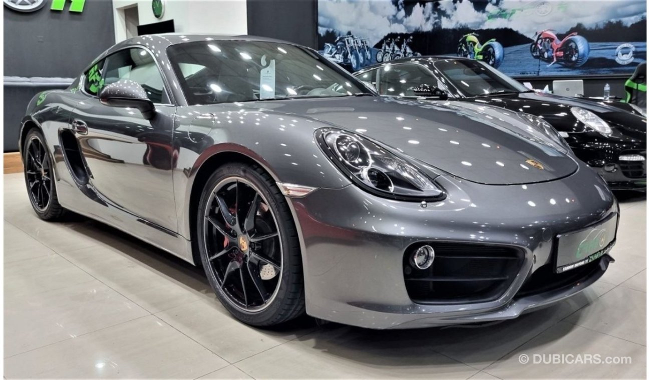 Porsche 718 Cayman SPECIAL SUMMER OFFER PORSCHE CAYMAN S 2014 GCC IN BEAUTIFUL SHAPE WITH A FULL SERVICE HISTORY FROM P