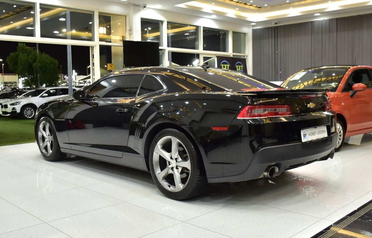 Chevrolet Camaro EXCELLENT DEAL for our Chevrolet Camaro RS ( 2014 Model ) in Black Color GCC Specs