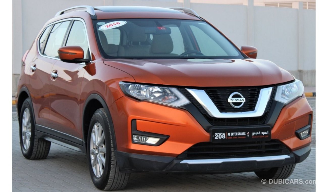 Nissan X-Trail Nissan X-Trail 2018 GCC, full number 1, without accidents, very clean from inside and outside