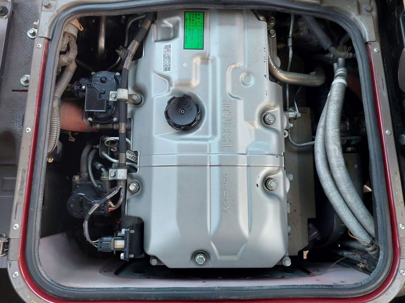 ميتسوبيشي روزا MITSUBISHI ROSA BUS RHD 2007 MODEL 4.8 L DIESEL MANUAL(PM00298)