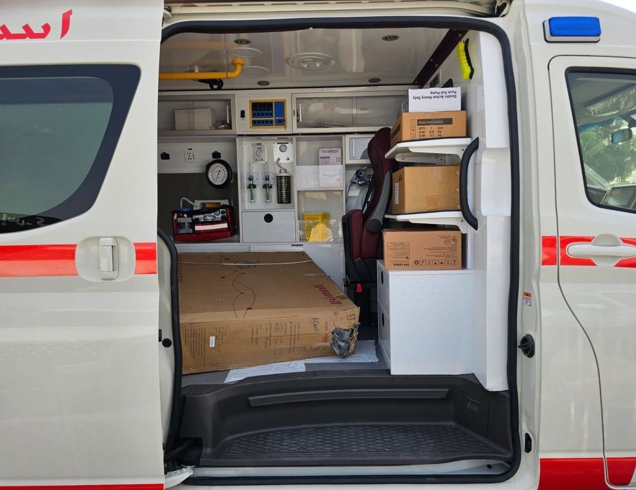 Toyota Hiace HIACE HIGHROOF AMBULANCE GL || 2.8L DIESEL V4 A/T (CODE # HRDAGLJ-M-AB)
