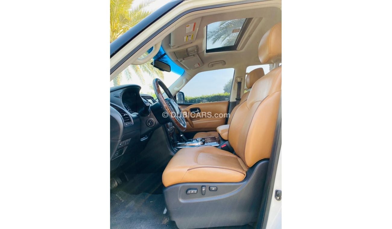 Nissan Patrol SE Platinum City Nissan patrol 2014 platinum full option perfect condition