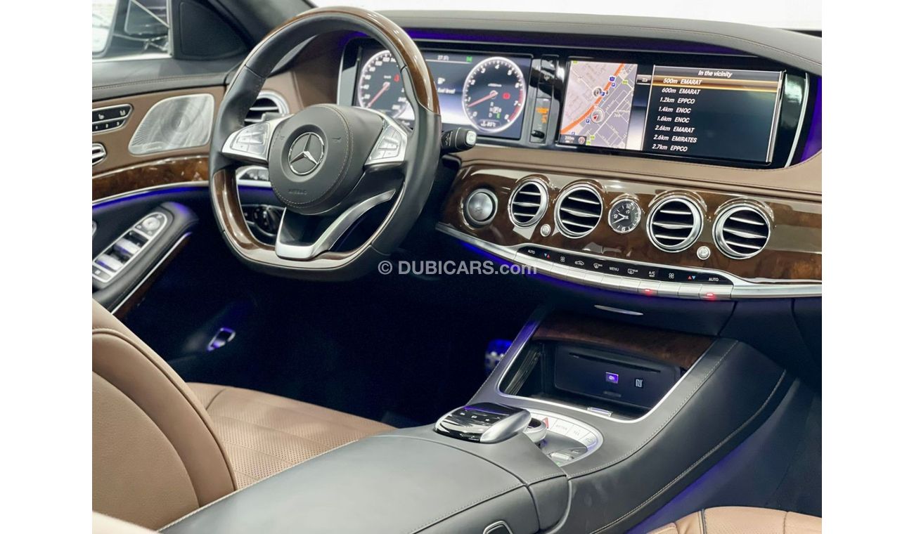 Mercedes-Benz S 500 AMG 2016 Mercedes-Benz S-500, Full Mercedes Service History, Warranty, Low Kms, GCC