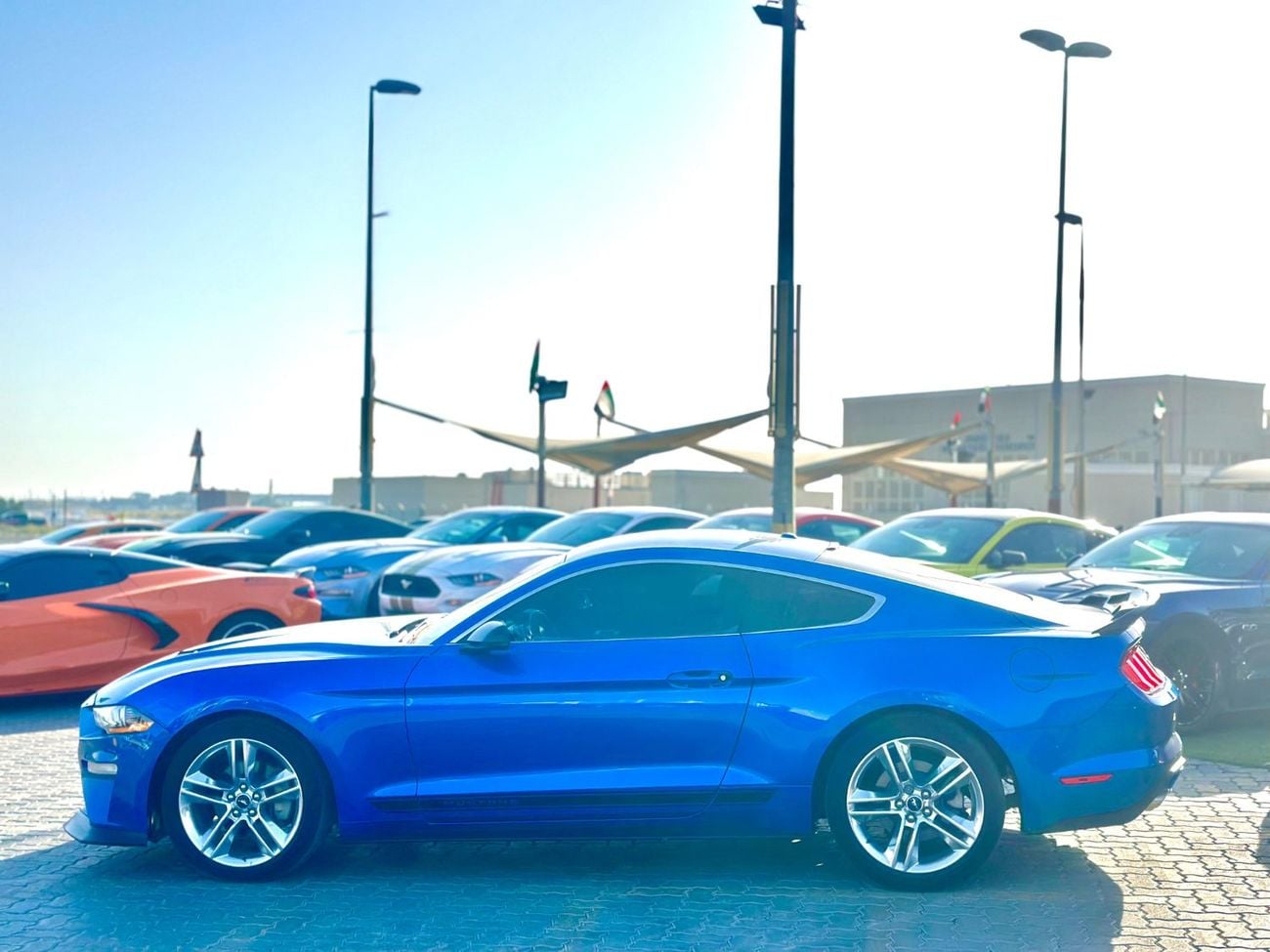 Ford Mustang Ecoboost Premium | Monthly 950/- | 0% DP | Blindspot | Memory Seats | # 41581