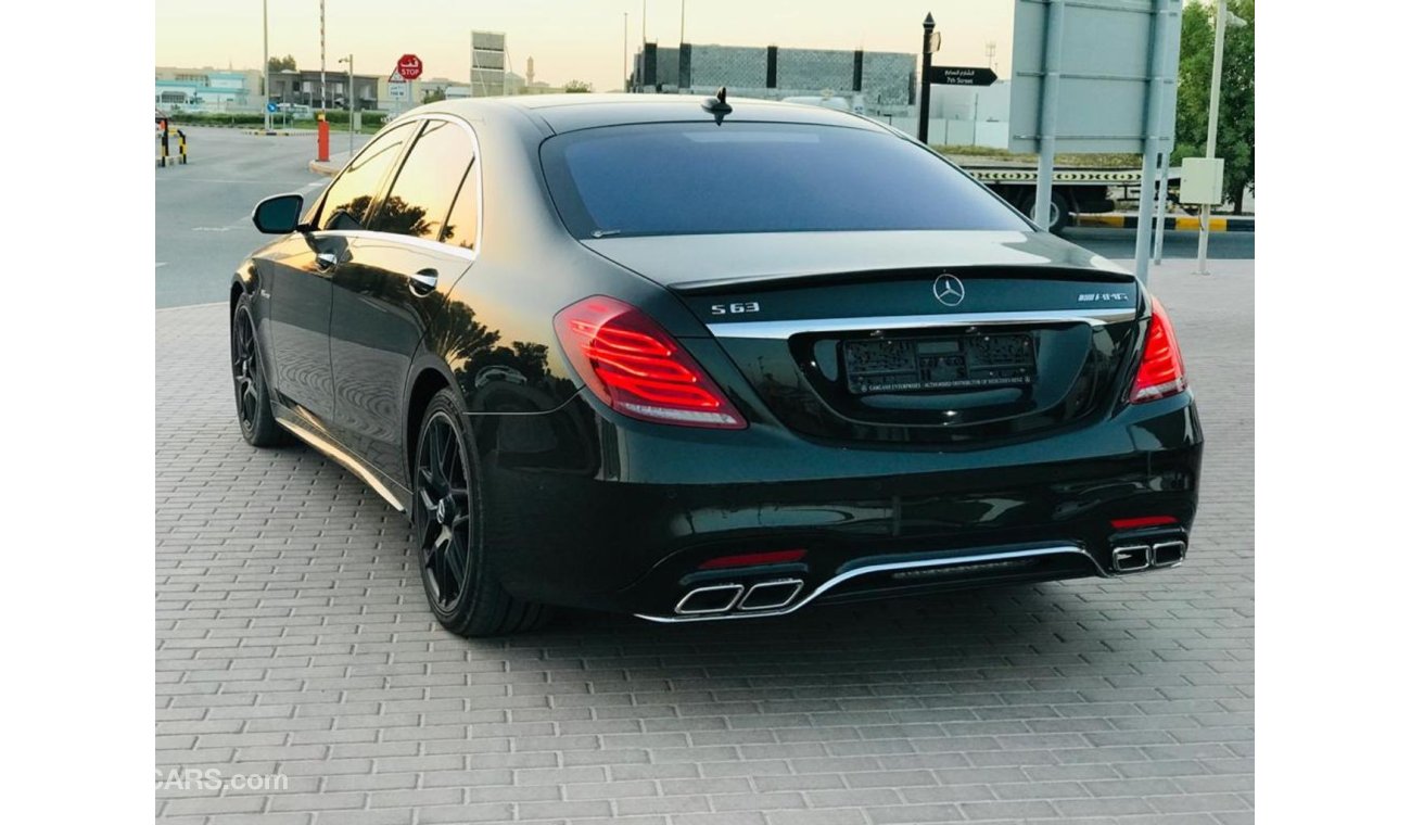 مرسيدس بنز S 550 (Mercedes Benz 2015 S550 (S63 AMG original kit -AMERICAN GCC