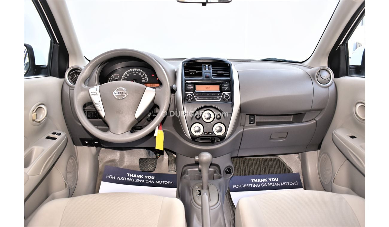 Nissan Sunny AED 720 PM | 1.5L SV GCC WARRANTY