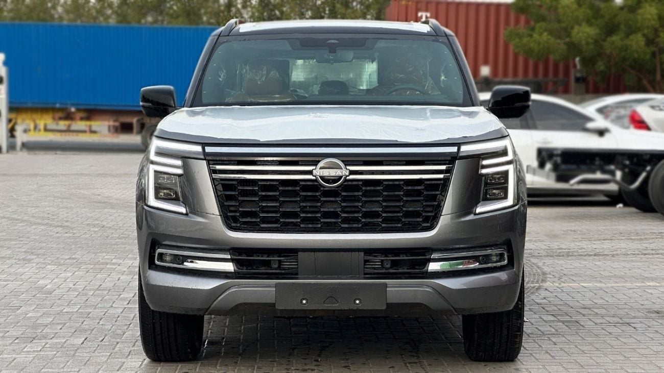 Nissan Patrol LE PLATINUM CITY PATROL PLATNUM LE FULL OPTION TWIN TURBO  ROOF BLACK 2026