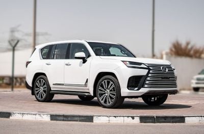 Lexus LX 700h 2026 Lexus LX700h Signature 3.5L AT Hybrid (White-Tan) 7 Seats