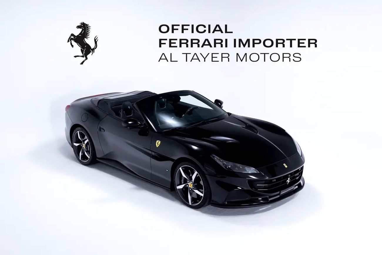 Ferrari Portofino Elegance Redefined: M MY in Grigio Alloy, Wrapped in Nero