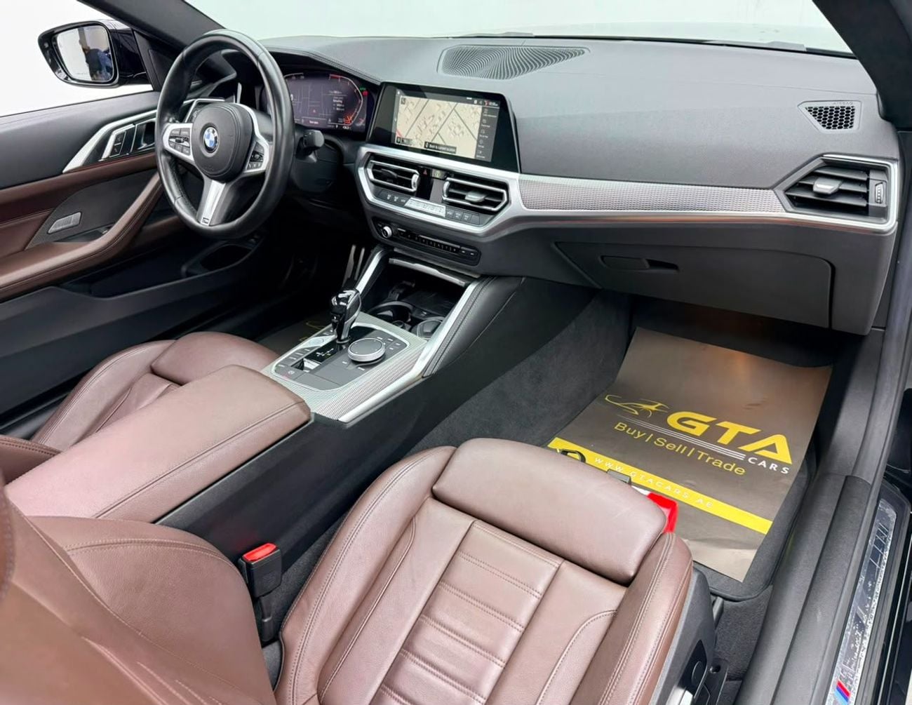 BMW 430i M-Sport 2021 BMW 430i M-Sport Coupe, 2026 BMW Warranty + Service Pack, Full BMW Service History, GCC