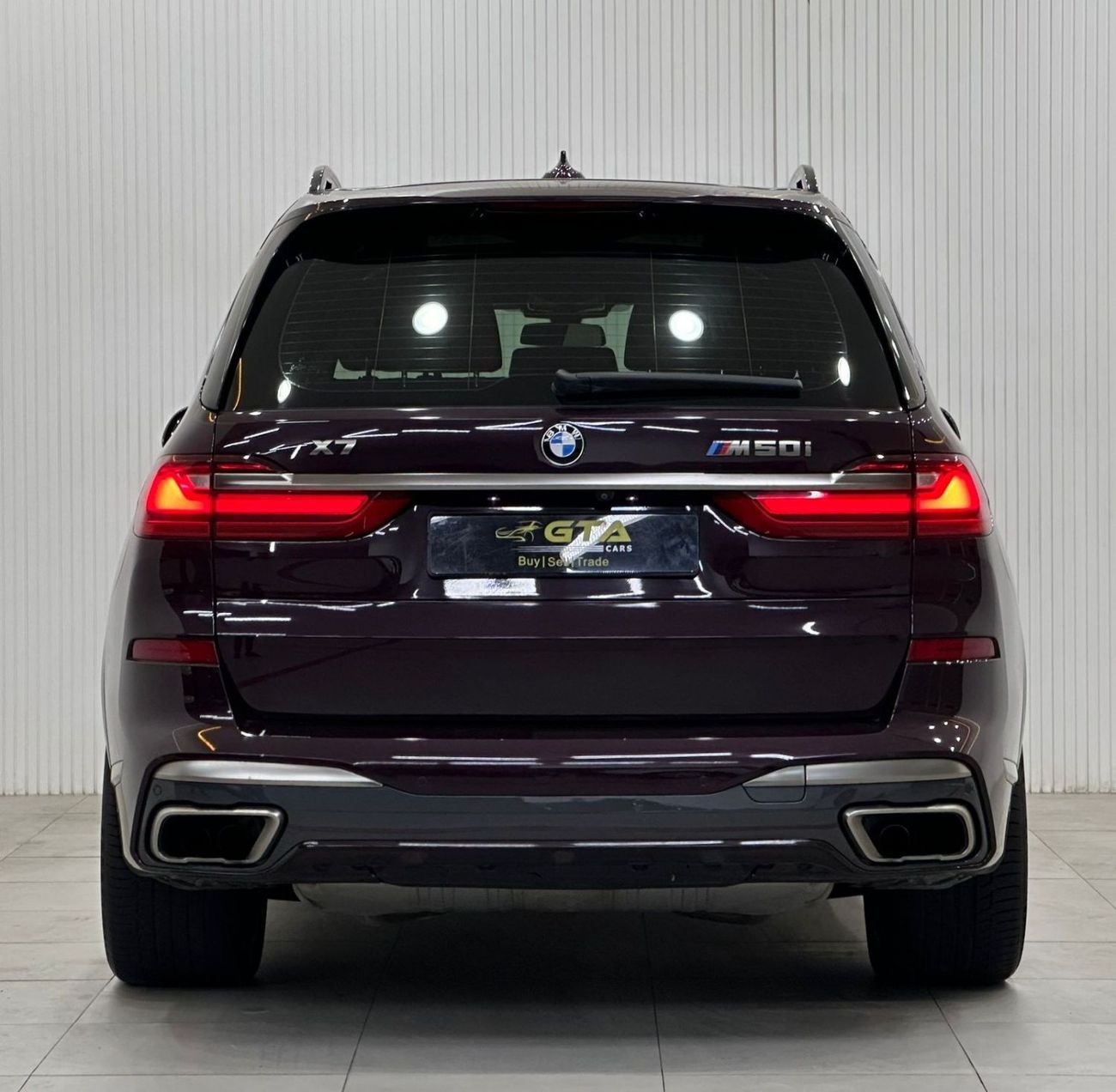 بي أم دبليو X7 2020 BMW X7 M50i M-Sport, December 2024 BMW Warranty + Service Pack, Fully Loaded, Low Kms, GCC