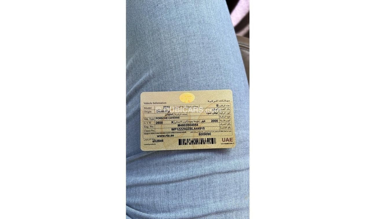 Porsche Cayenne PORSCHE FULL OPTION CLEAN CAR DUBAI PASS