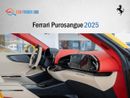 فيراري بوروسانجوي Ferrari Purosangue 2025 (Export Only)