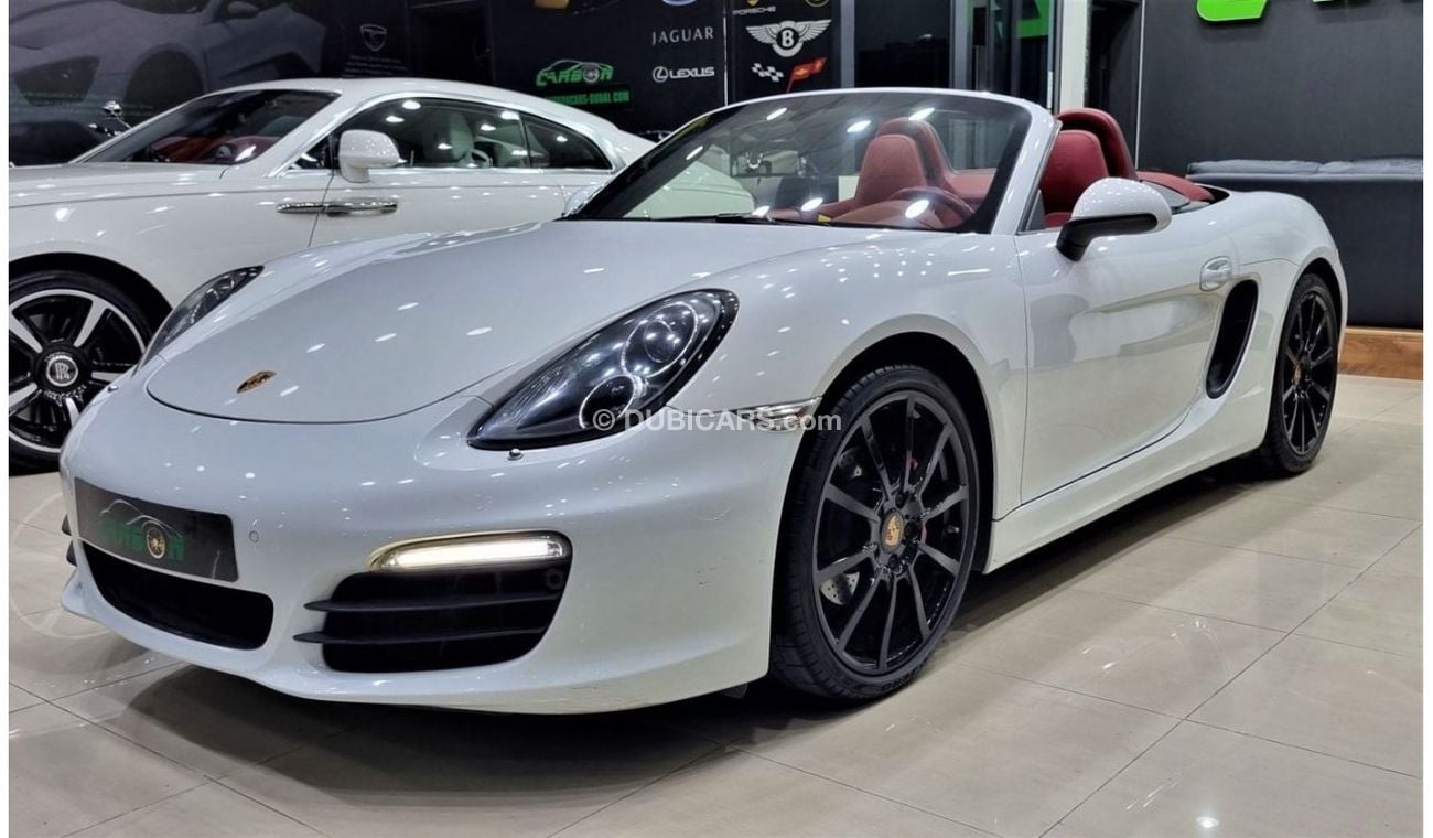 Porsche 718 Boxster Std PORSCHE BOXSTER 2015 GCC IN IMMACULATE CONDITION WITH ONLY 54K KM AND FULL PORSCHE SERVICE HISTO