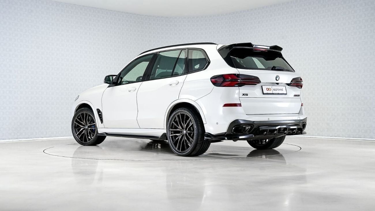 BMW X5 X5 M60i | AED 5,014 PM | Warranty September 2026 | GCC