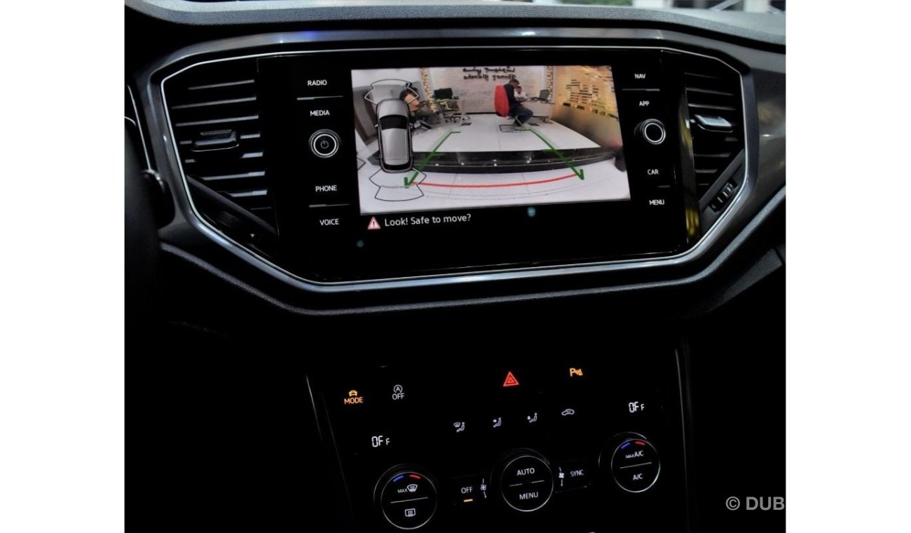 Volkswagen T ROC EXCELLENT DEAL for our Volkswagen T-ROC ( 2021 Model ) in White Color GCC Specs