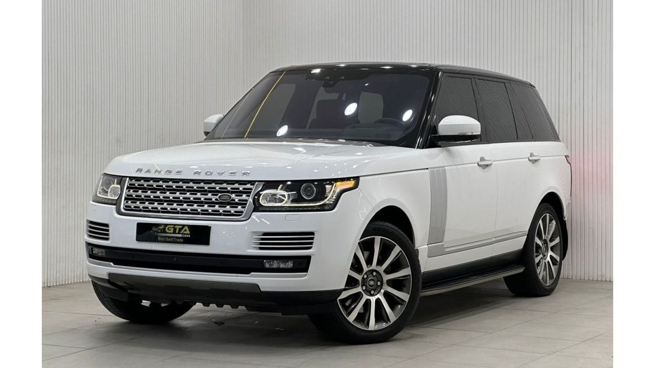 Land Rover Range Rover 2017 Range Rover Vogue SE Supercharged V8, Warranty, Full Service History, Full Options, GCC