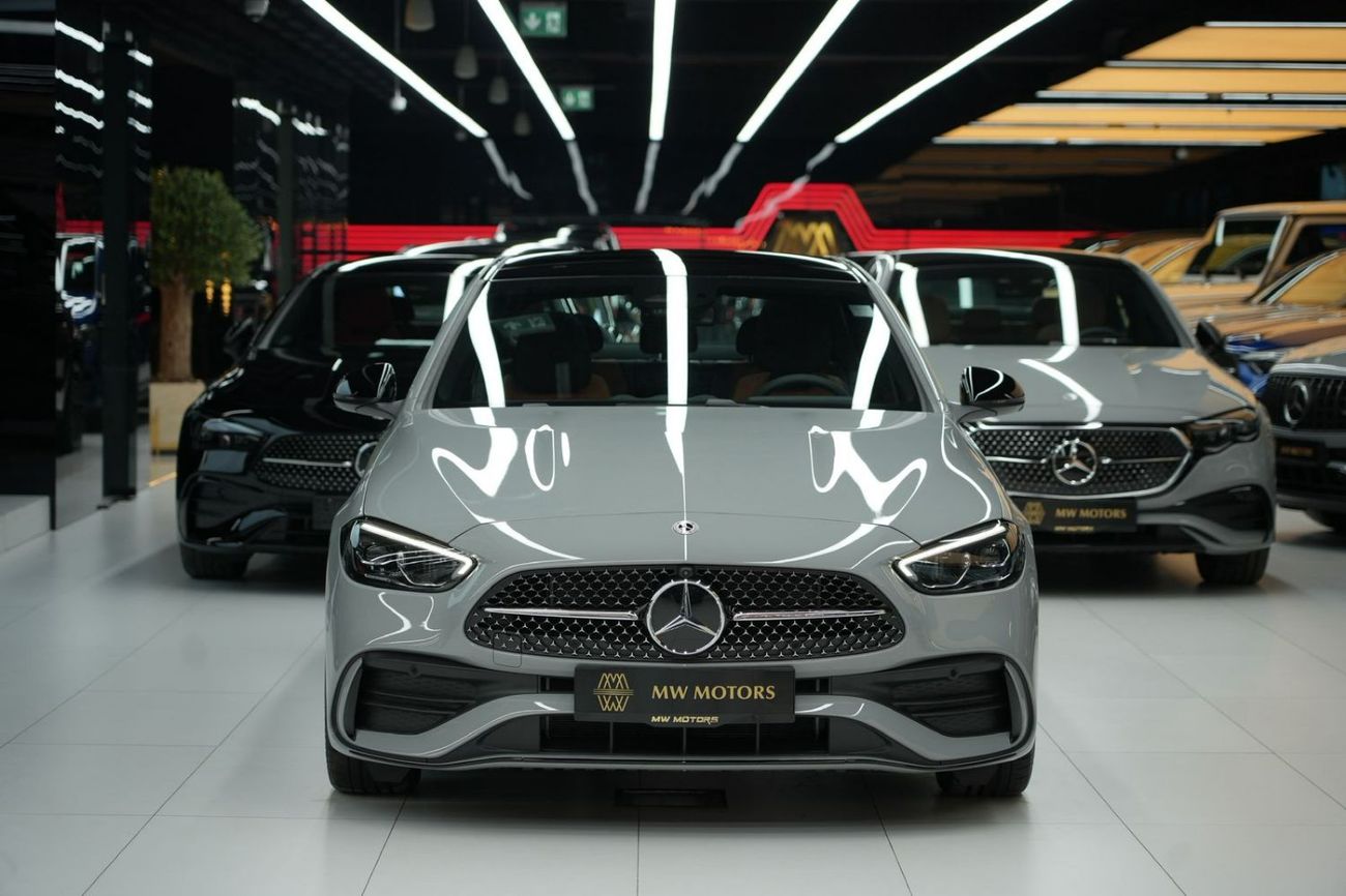 مرسيدس بنز C 200 Mercedes-Benz C 200 Premium  | 2026 GCC 0km | Agency Warranty | AMG Package | 360 View