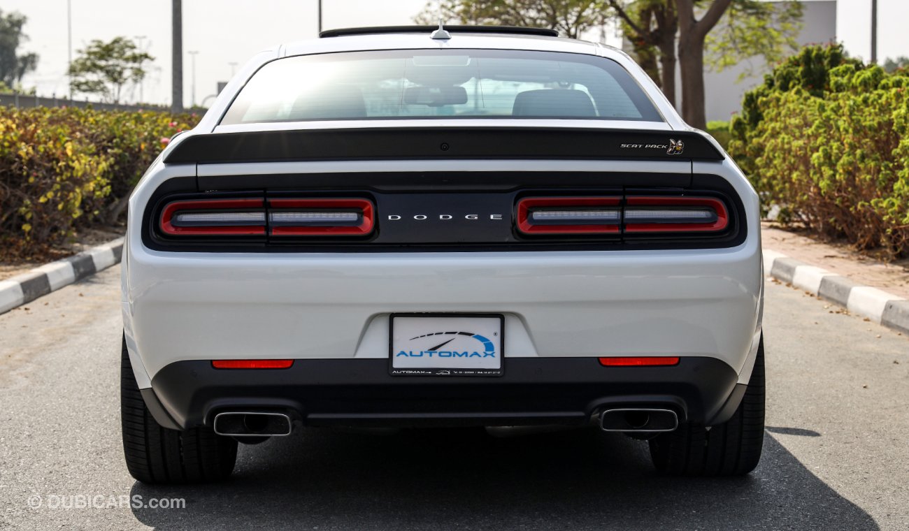 Dodge Challenger 2020 Scatpack, WIDEBODY, Carbon Edition, 6.4 V8 GCC, 0km W/ 3 Yrs or 100K km Warranty