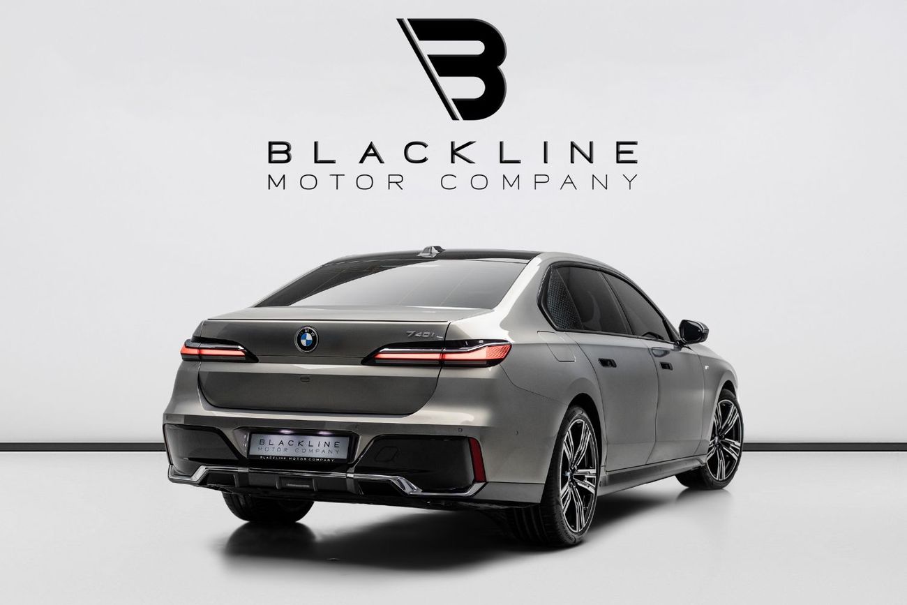 بي أم دبليو 740i 2023 BMW 740i, February 2028 BMW Warranty + Service Contract, Low KMs, GCC