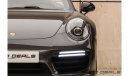 بورش 911 توربو Cabriolet | 2018 - GCC - Under Warranty - Full Service History | 3.8L F6