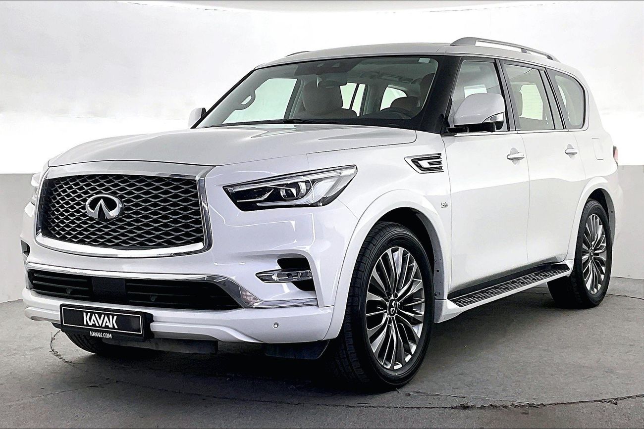 Infiniti QX80 Luxe Sensory ProActive (7 Seater) | Guaranteed Warranty | 0 Down Payment