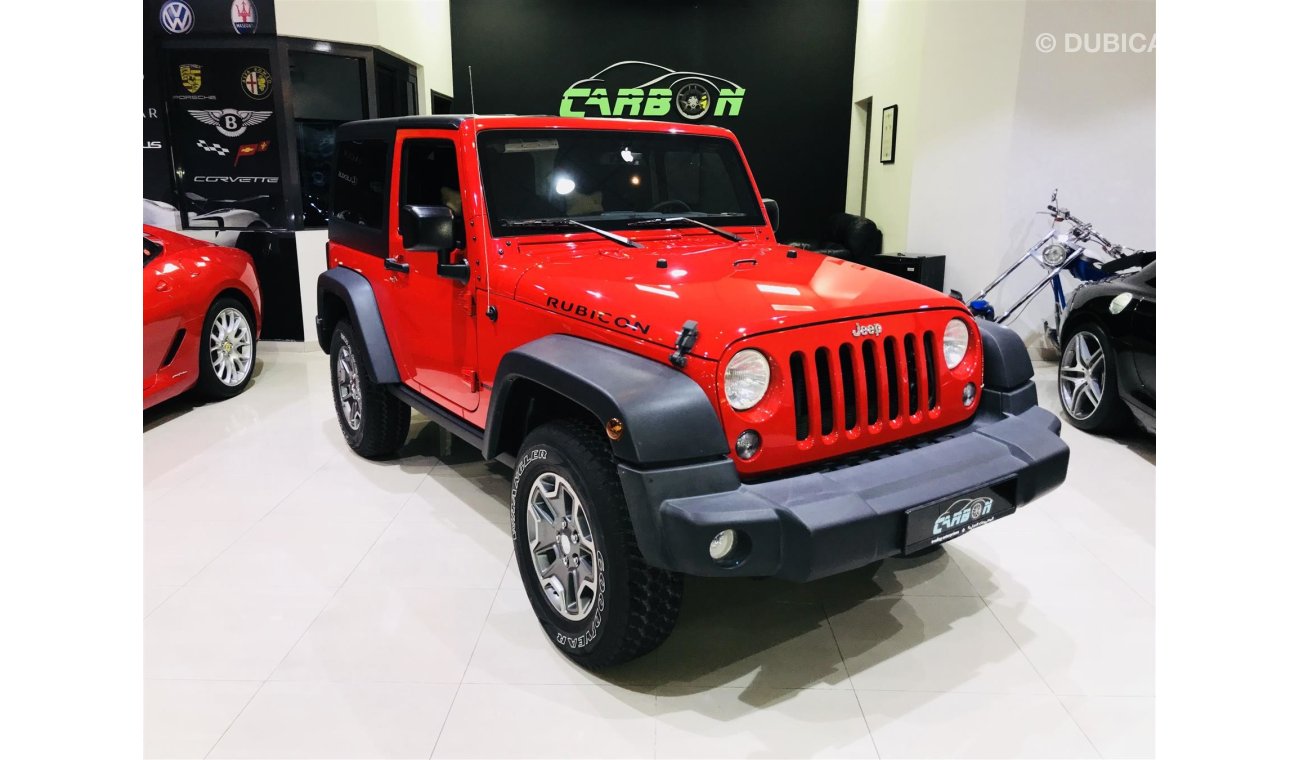 Jeep Wrangler RUBICON - 2017 - GCC - 3000 KMS ONLY - UNDER WARRANTY