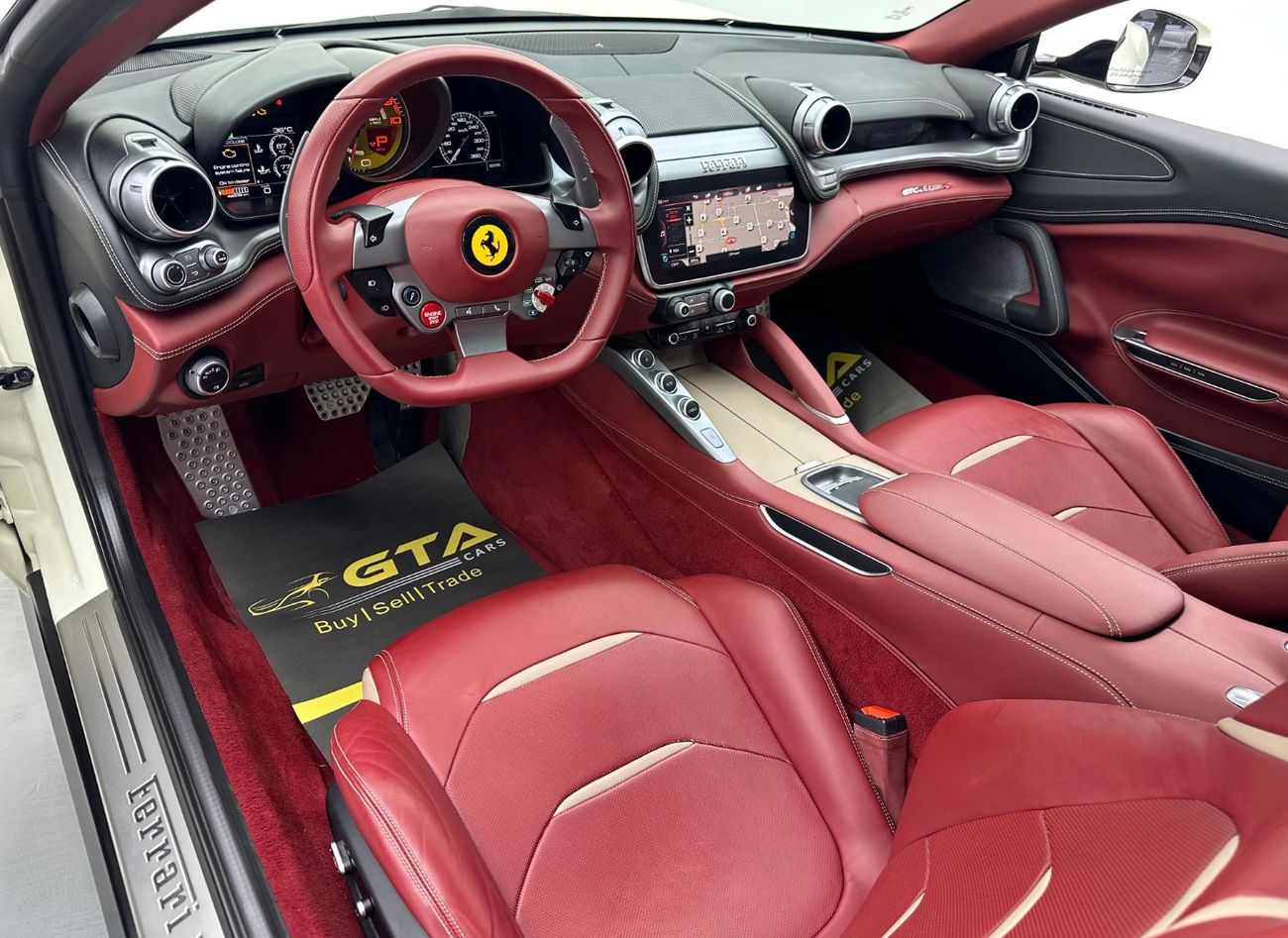 فيراري جي تي سي 4  لوسو 2017 Ferrari GTC4Lusso V12, Agency Full Service History, GCC