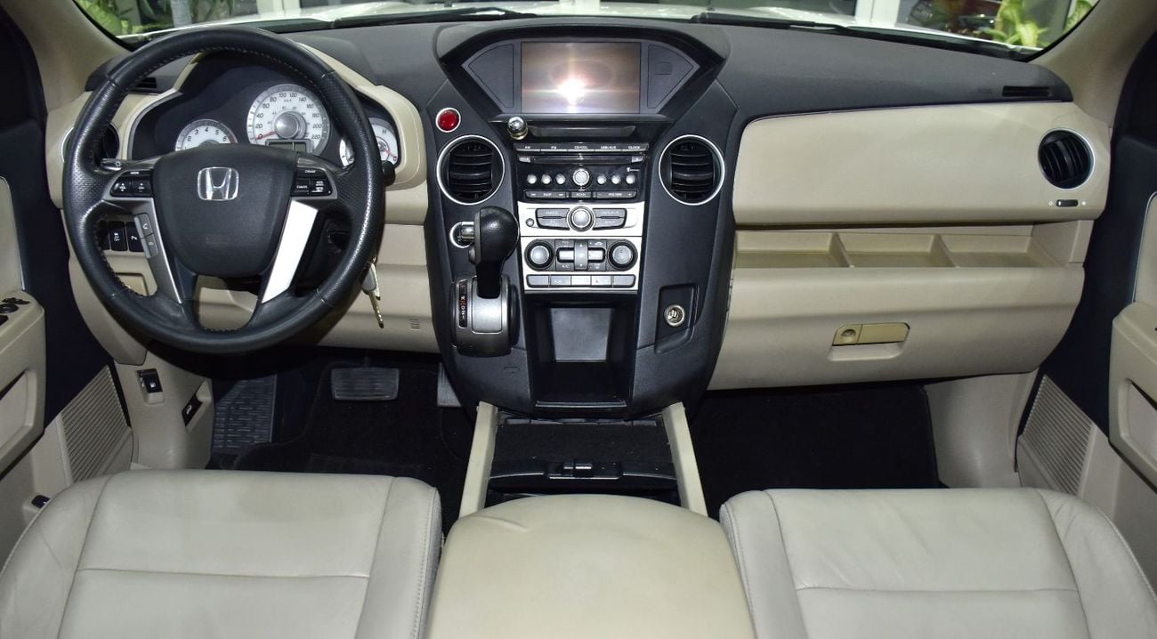 Honda Pilot EXCELLENT DEAL for our Honda Pilot 4WD ( 2015 Model ) in White Color GCC Specs