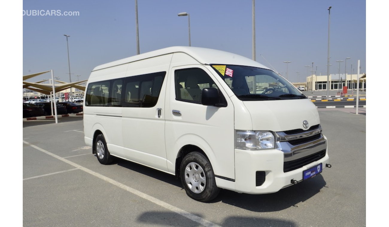 Toyota Hiace HIGH ROOF 15 SEATER BUS GCC SPECS