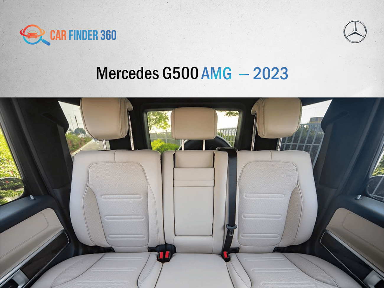 Mercedes-Benz G 500 AMG Mercedes-Benz G-Class 500 2023