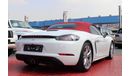 Porsche 718 Boxster (2022) V4 2.0L CONVERTIBLE, GCC, UNDER WARRANTY FROM LOCAL DEALER