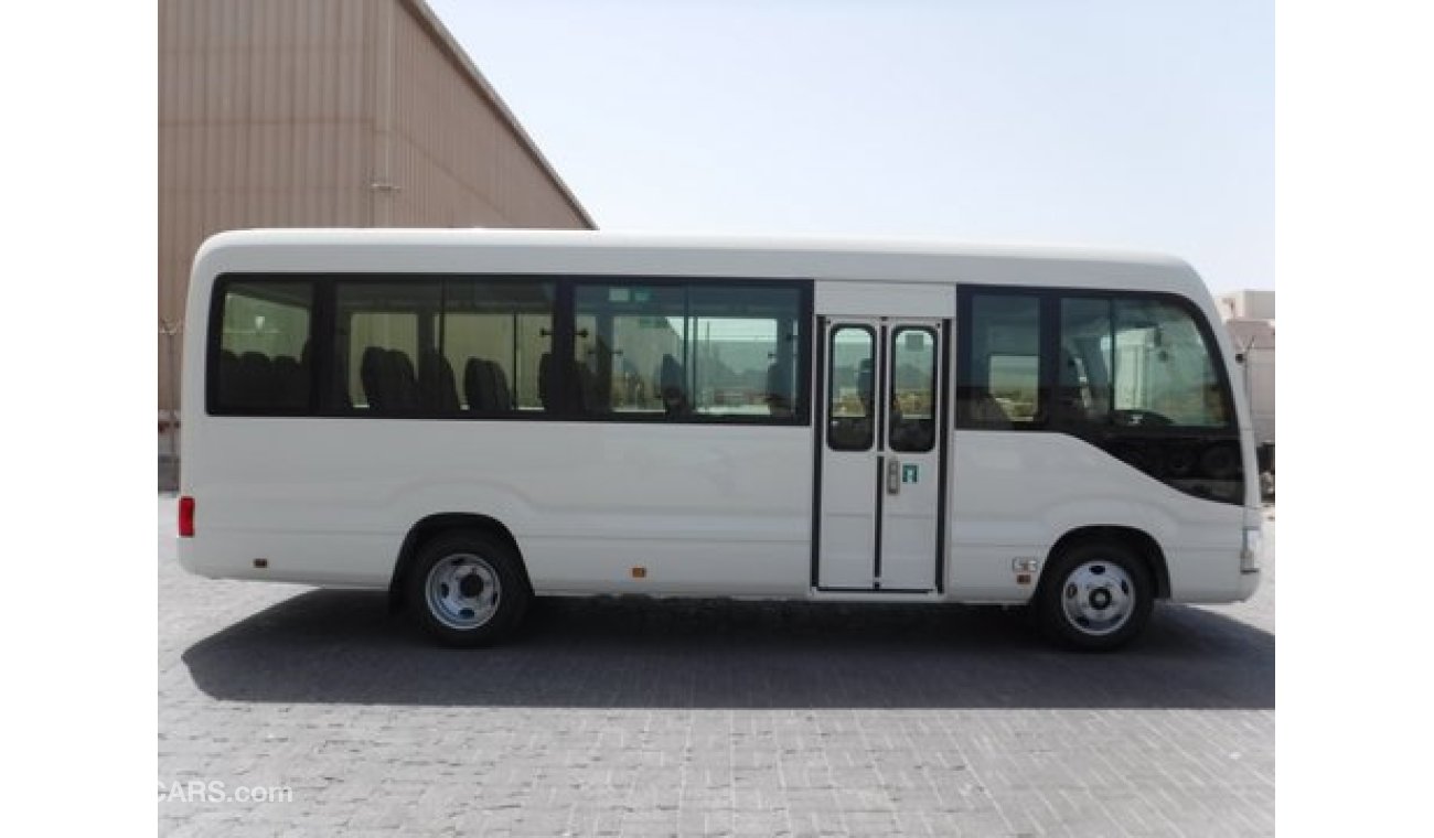 Toyota Coaster Hiroof 2.8L Dsl - A/T - 23YM - STD - WHT_GRY (FOR EXPORT)