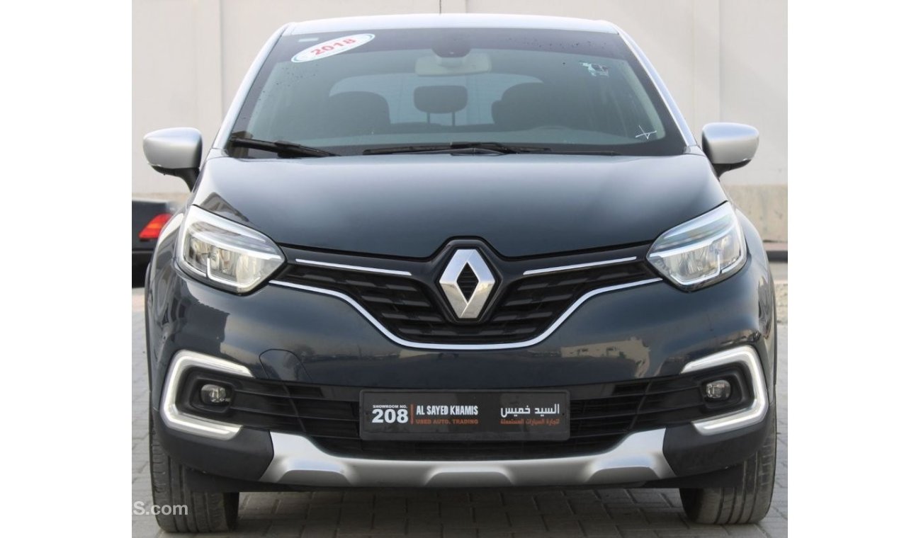 Renault Captur Renault Cabger 2018 GCC, in excellent condition, without accidents