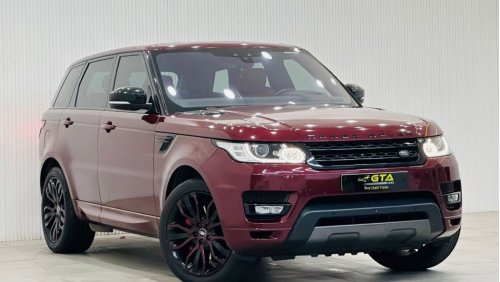 Land Rover Range Rover Sport 2017 range Rover Sport SuperCharged, March 2025 Warranty, Full Service History, GCC