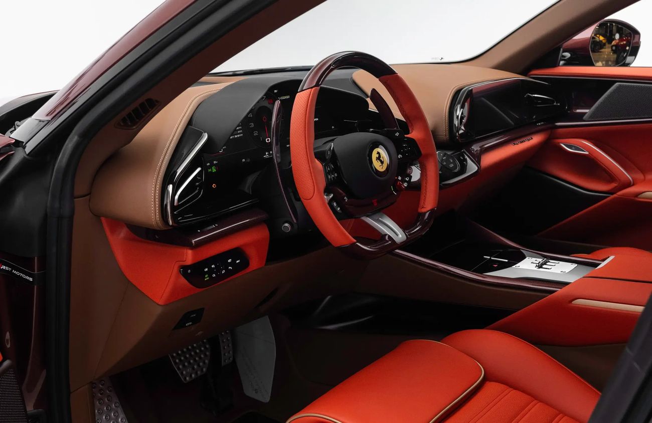 فيراري بوروسانجوي 6.5L V12 Naturally Aspirated Engine