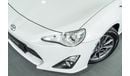 Toyota 86 2015 Toyota GT86 Manual / Full Toyota Service History / One Owner from New