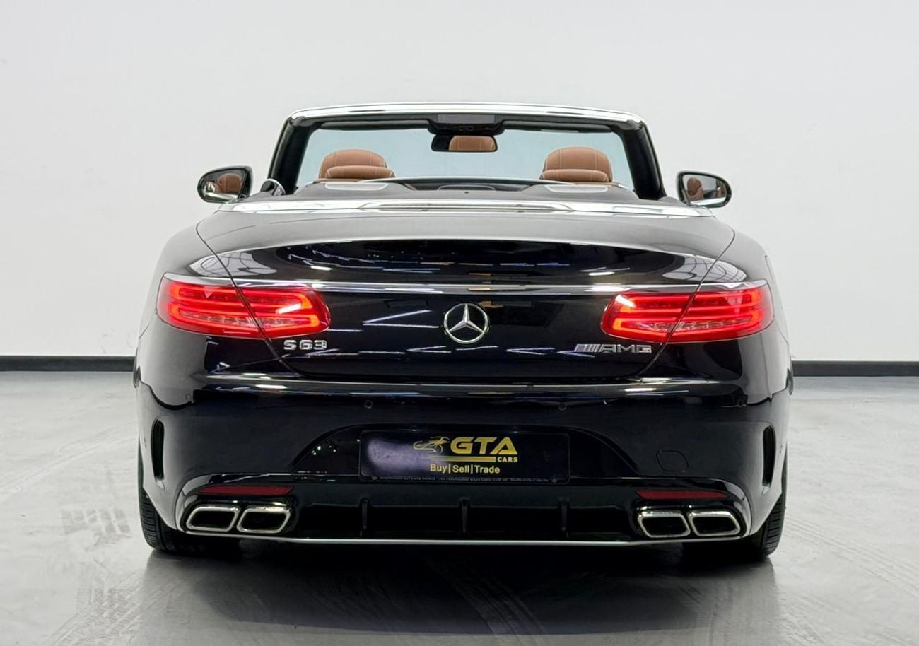 Mercedes Benz S500 2016 Mercedes Benz S500 AMG Cabriolet With S63 Kit, Excellent Condition, GCC