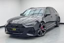 Audi RS6 STD 2023 Audi RS6, 1 Year Unlimited KM Warranty, Full Service History, Excellent Condition