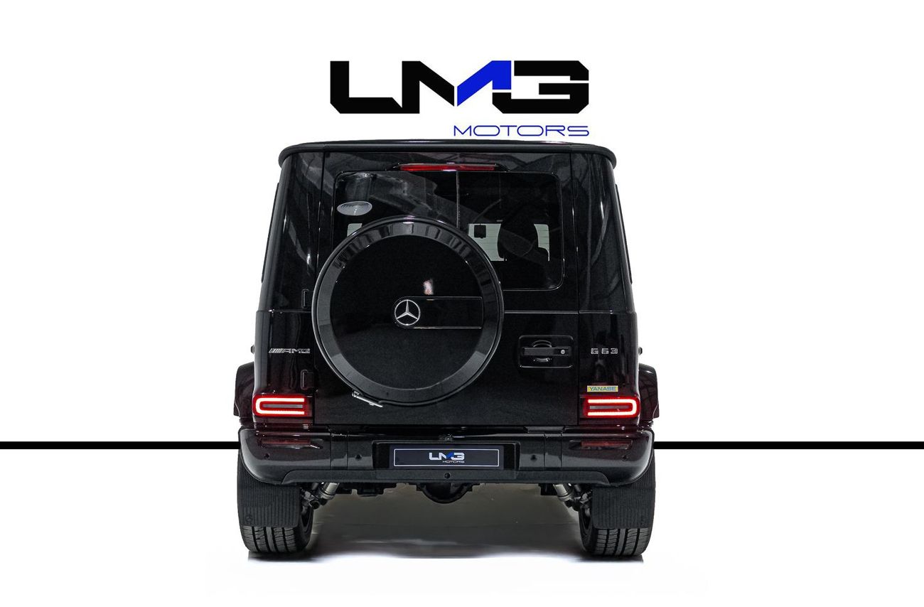 مرسيدس بنز G 63 AMG VERY LOW MILEAGE | 2025 G63 AMG | CARBON INTERIOR | G-MANUFAKTUR | BURMESTER AUDIO | WARRANTY