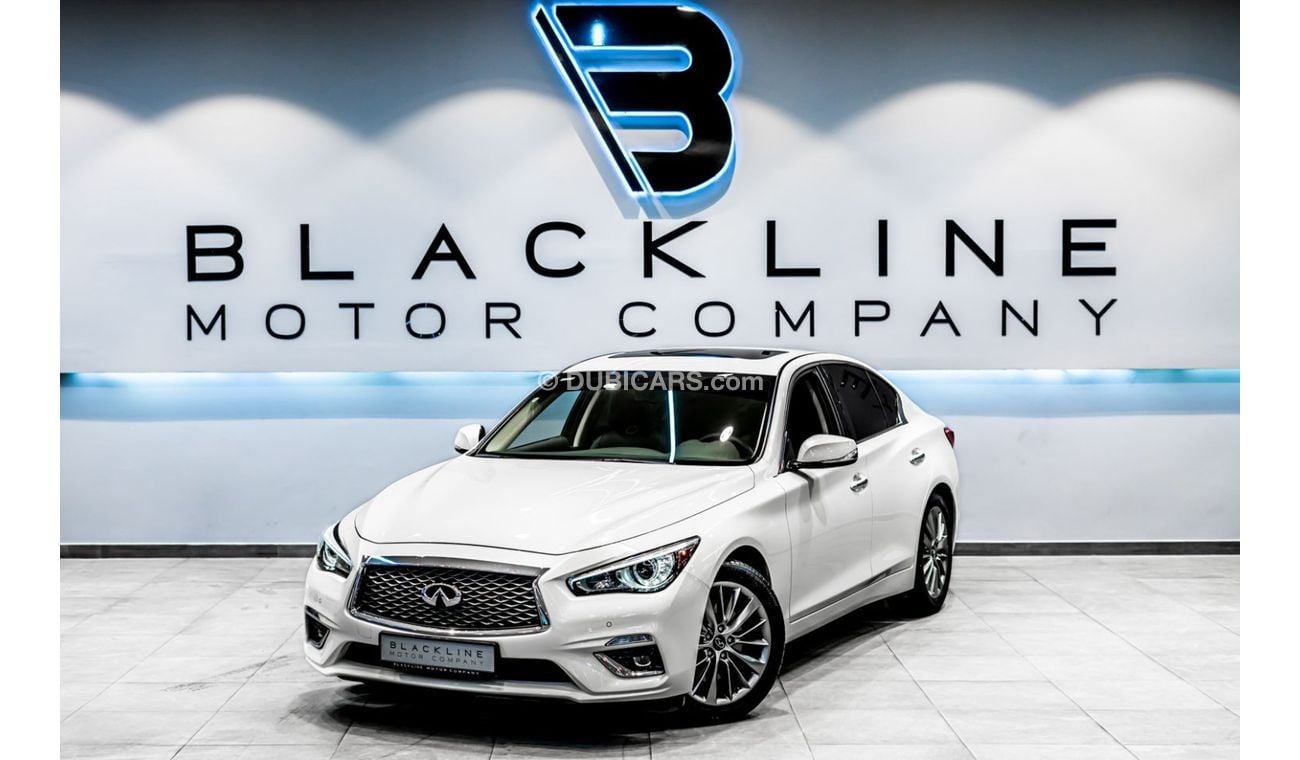 Infiniti Q50 2023 Infiniti Q50 Premium, 2026 Agency Warranty, Low KMs, GCC