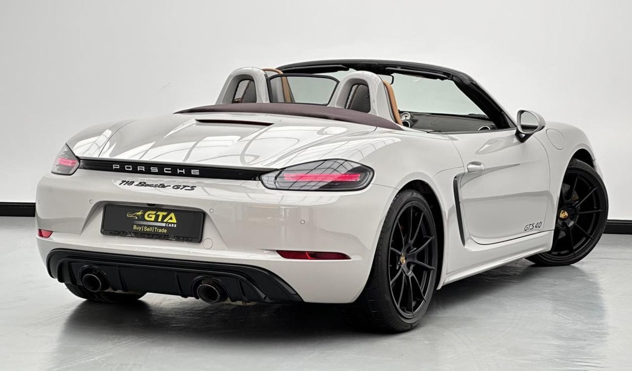 بورش بوكستر 718 2023 Porsche 718 Boxster GTS 4.0 Cabriolet, April/2027 Porsche Warranty, Porsche Full Service Histor