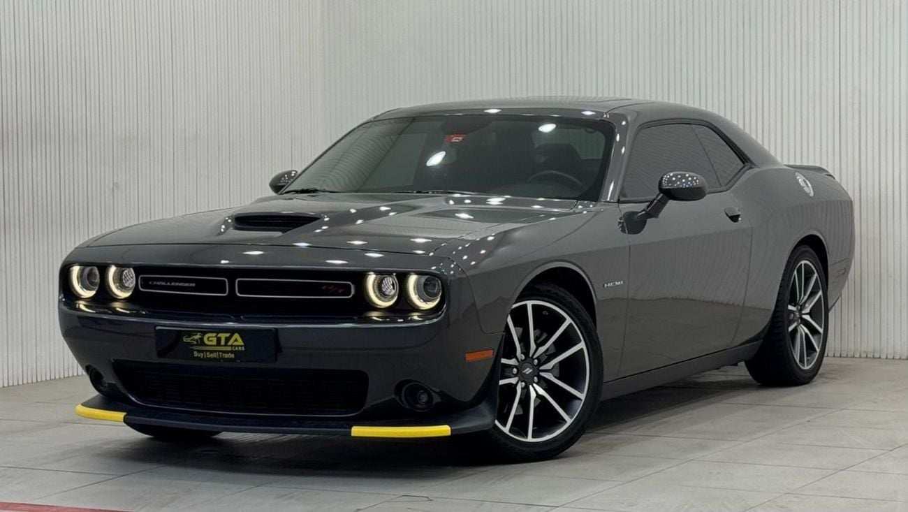 دودج تشالينجر R/T 5.7L (370 HP) 2022 Dodge Challenger RT, 2027 Dodge Warranty + Service Package, Full Service Hist